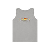 woof and grrr bear pride DADDY stencil Heavy Cotton Tank Top