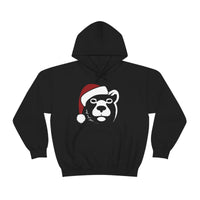 woof and grrr Santa Bear Heavy Blend™ Hooded Sweatshirt