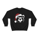 woof and grrr NICE Santa Bear Heavy Blend™ Crewneck Sweatshirt