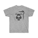 woof and grrr Gray Bear Logo Ultra Cotton Tee.