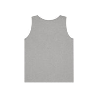 woof and grrr bear pride WOOF stencil Heavy Cotton Tank Top